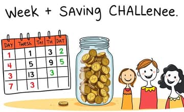 Desafío de Ahorro: 7 Días Hacia la Prosperidad