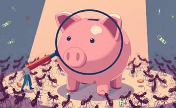 La Trampa del Gasto Hormiga: Pequeños Enemigos del Ahorro